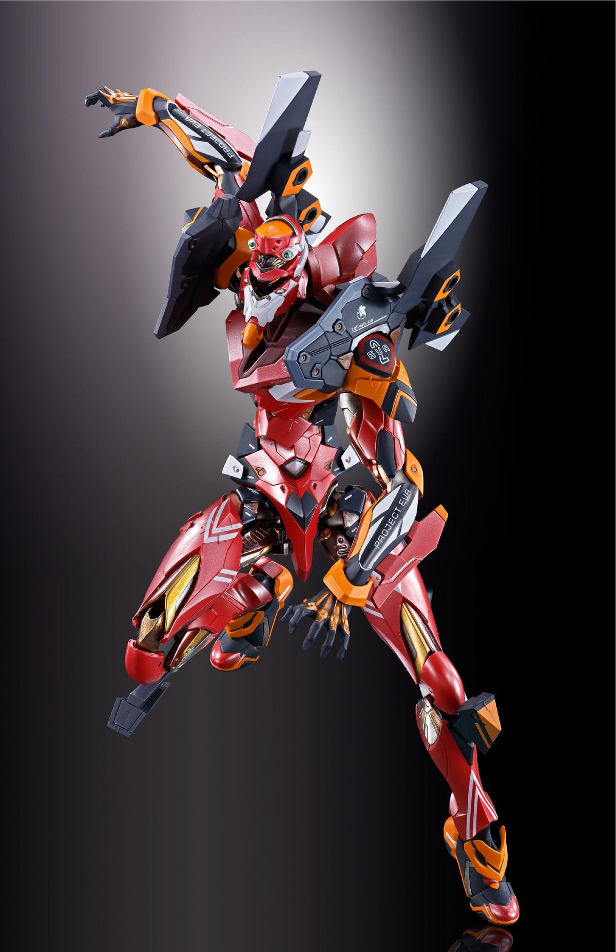 Neon Genesis Evangelion - Eva -02 / Evangelion Unit -02 - 30th with the Spear of Gaius - Metal Build Diecast Action-figure (Bandai)