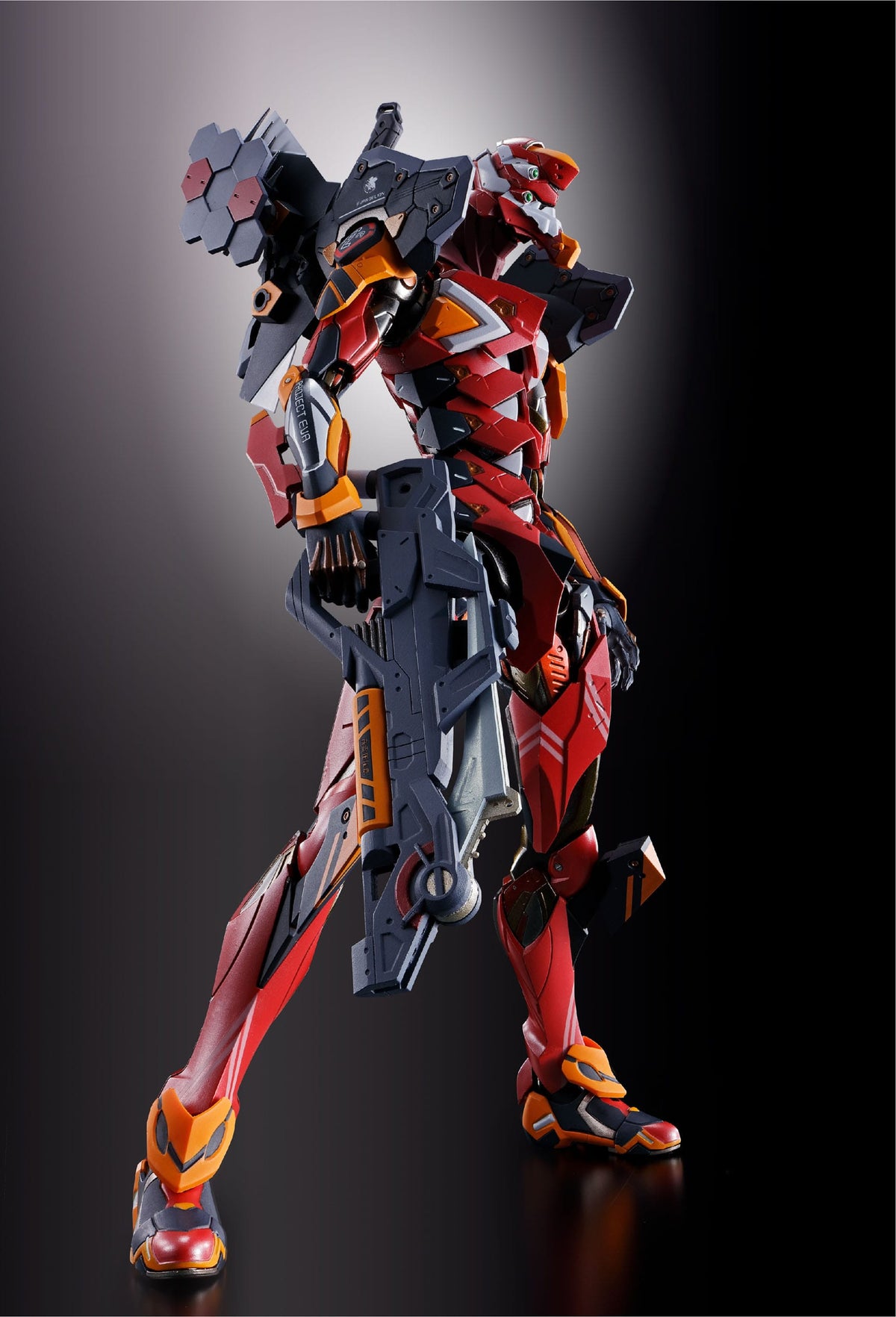 Neon Genesis Evangelion - Eva -02 / Evangelion Unit -02 - 30th with the Spear of Gaius - Metal Build Diecast Action-figure (Bandai)