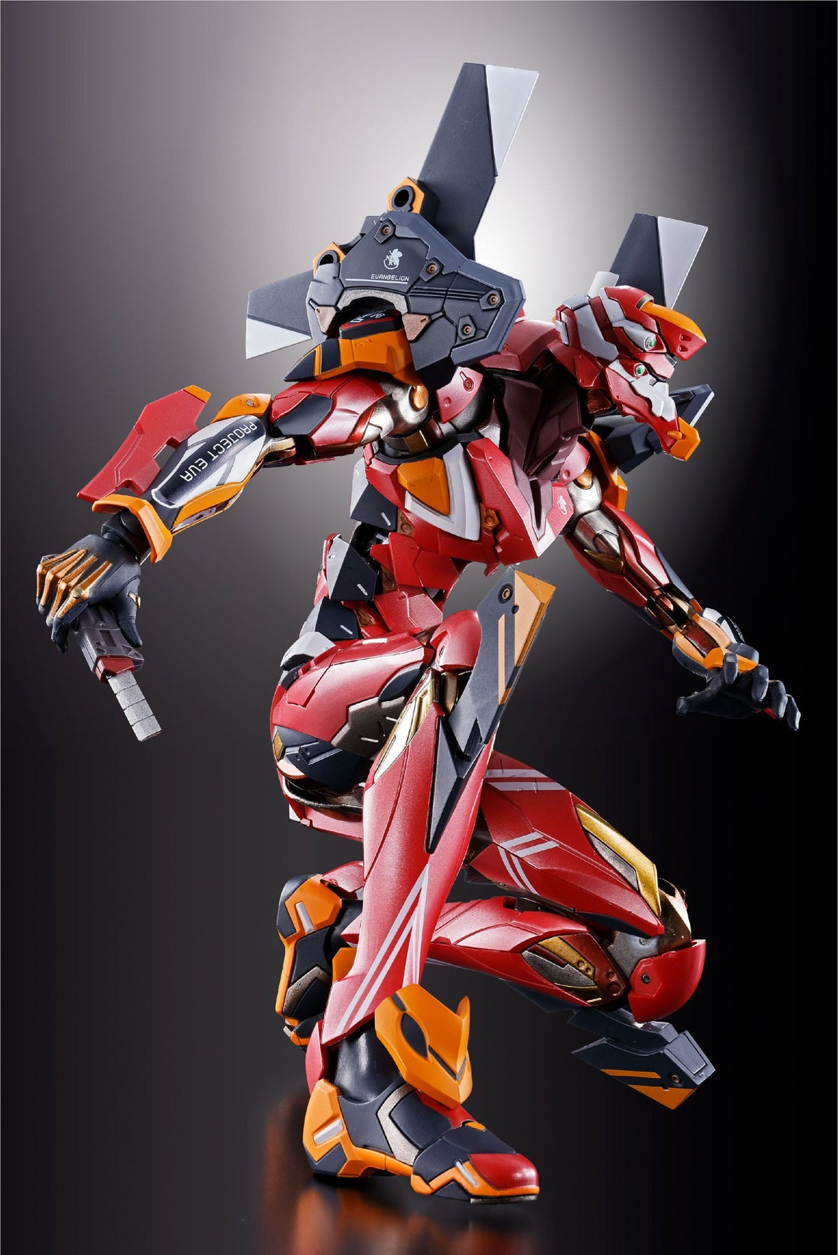 Neon Genesis Evangelion - Eva -02 / Evangelion Unit -02 - 30th with the Spear of Gaius - Metal Build Diecast Action-figure (Bandai)