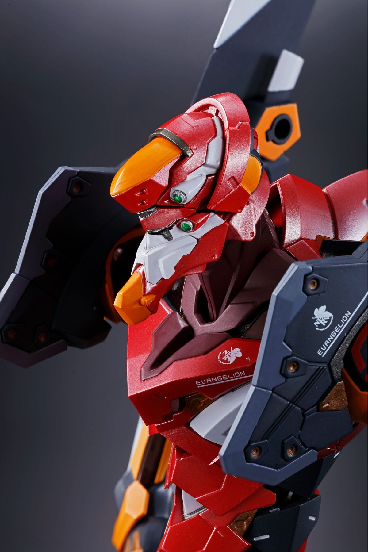 Neon Genesis Evangelion - Eva -02 / Evangelion Unit -02 - 30th with the Spear of Gaius - Metal Build Diecast Action-figure (Bandai)