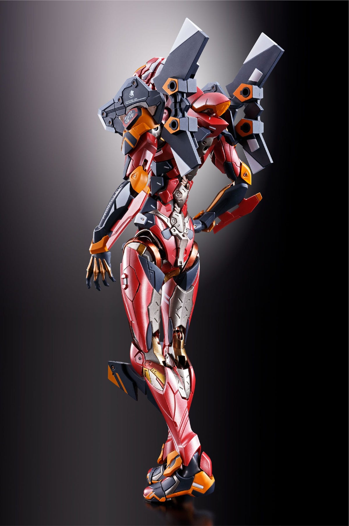 Neon Genesis Evangelion - Eva -02 / Evangelion Unit -02 - 30th with the Spear of Gaius - Metal Build Diecast Action-figure (Bandai)