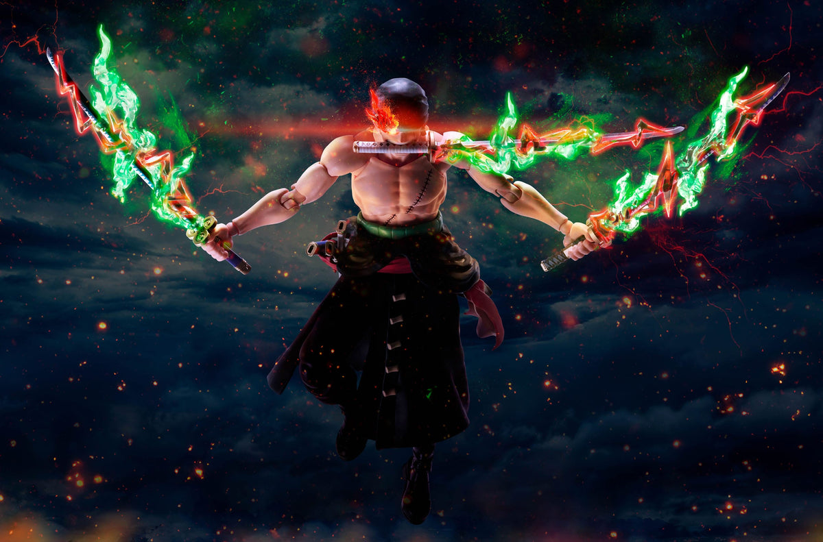 One Piece - Roronoa Zoro - The King of Hell S.H. Figuarts figure (Bandai)