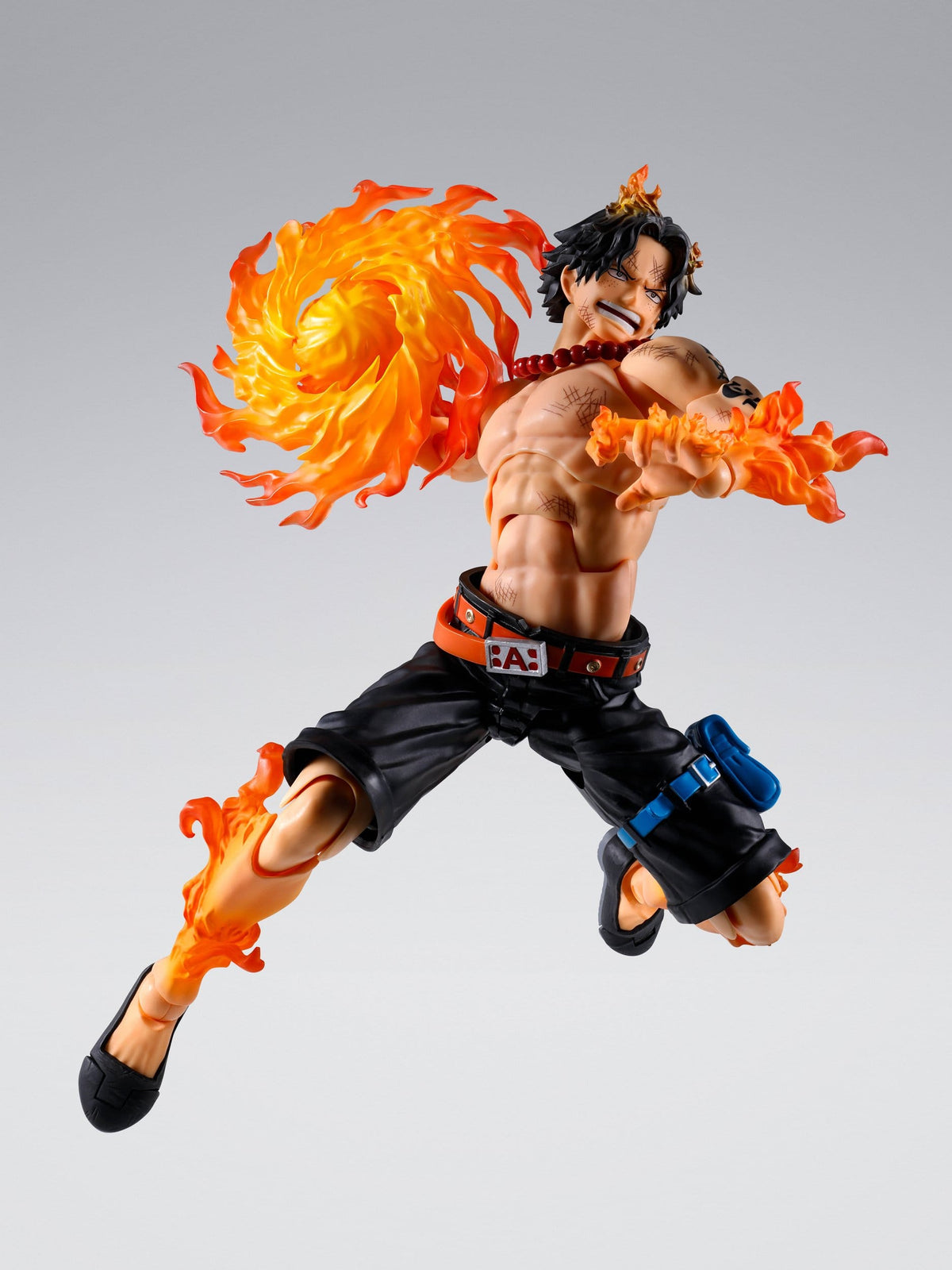 One Piece - Portgas D. Ace - Marineford S.H. Figuarts Figur (Bandai)