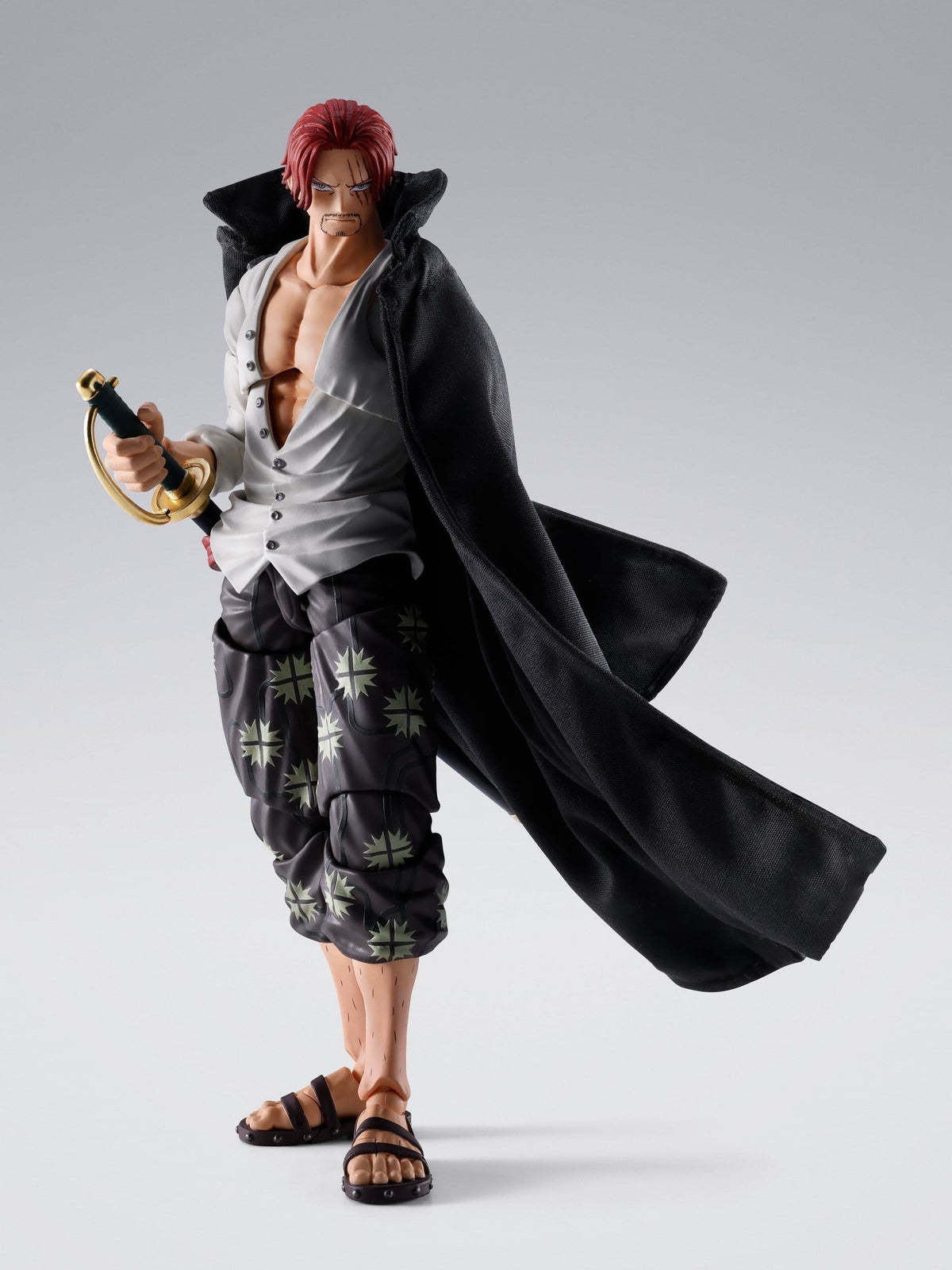 One Piece - Shanks - Marineford - S.H. Figuarts Figur (Bandai)