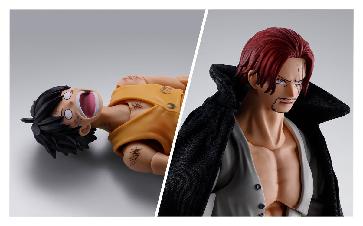 One Piece - Shanks - Marineford - S.H. Figuarts Figur (Bandai)