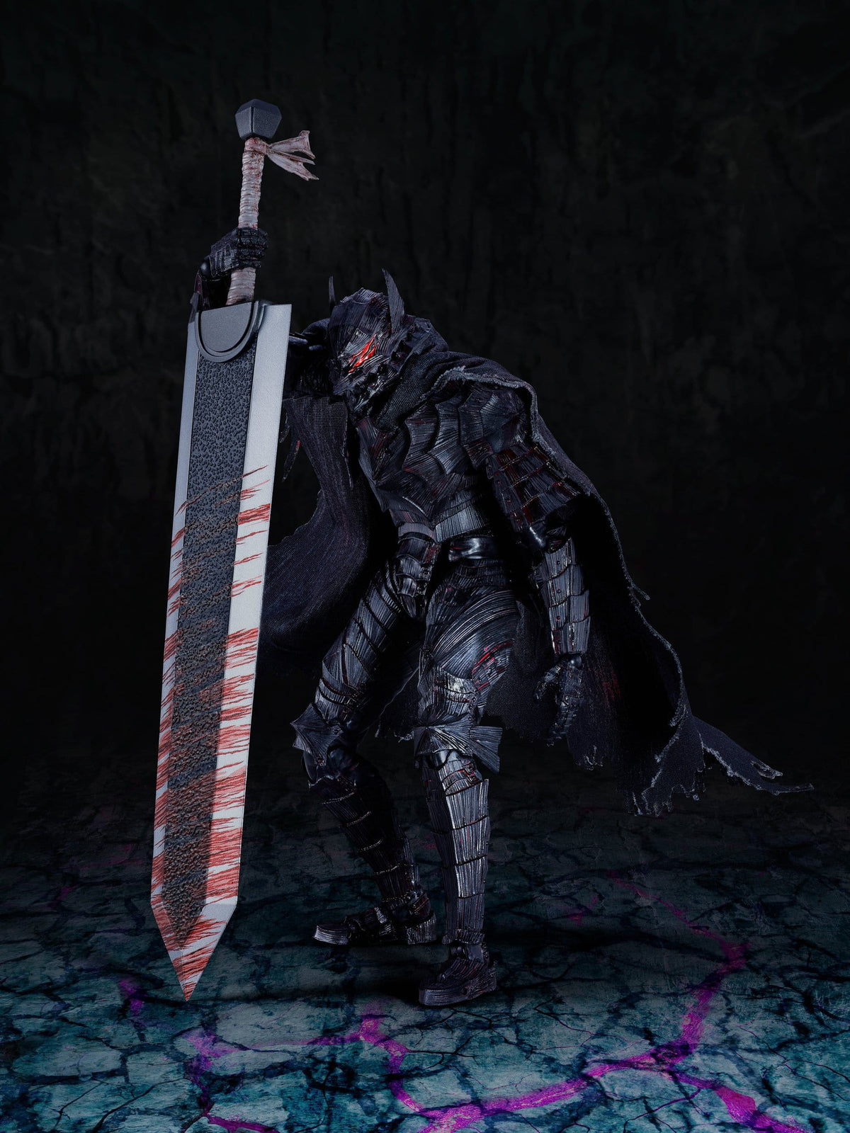 Berserk - Guts - Berserker Armor - Heat of Passion Battle Ver. - S.H. Figuarts Figur (Bandai)