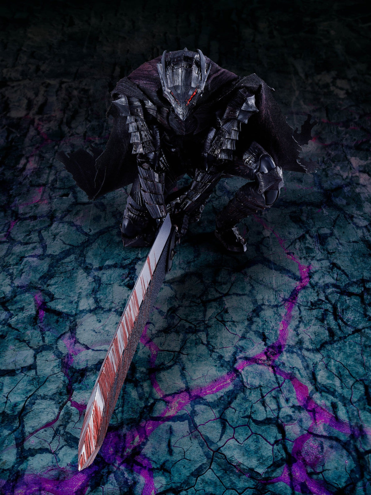 Berserk - Guts - Berserker Armor - Heat of Passion Battle Ver. - S.H. Figuarts Figur (Bandai)