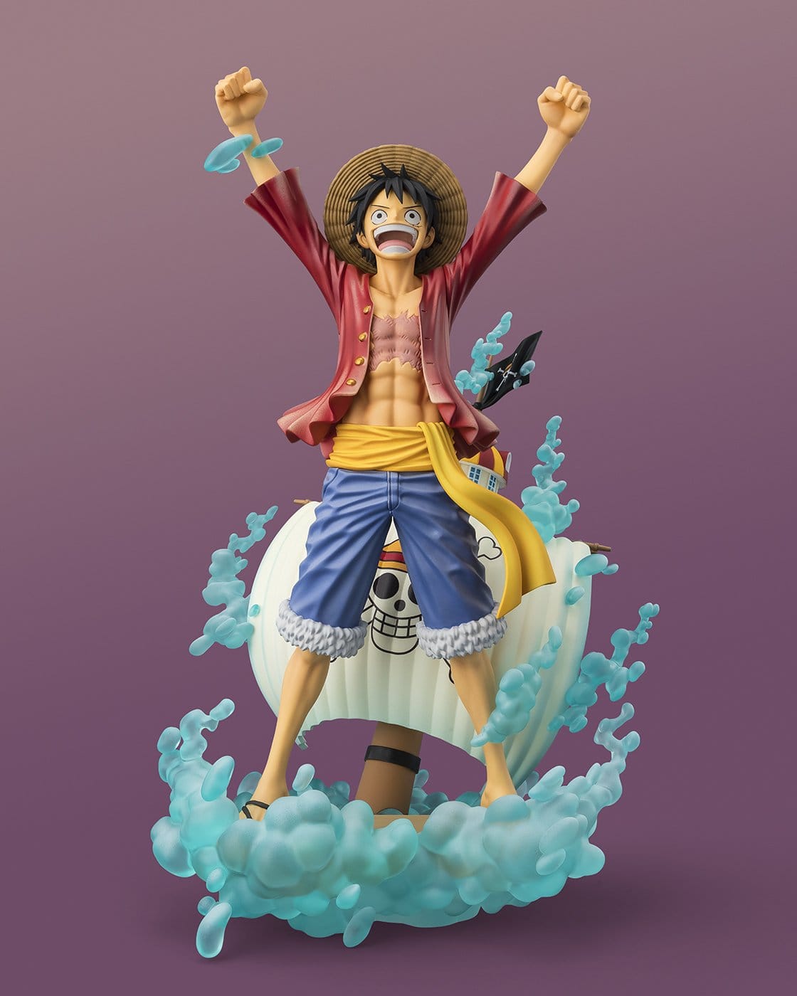 One Piece - Monkey D. Ruffy - Setting out for the New World - STARTune FiguartsZero Figur (Bandai)