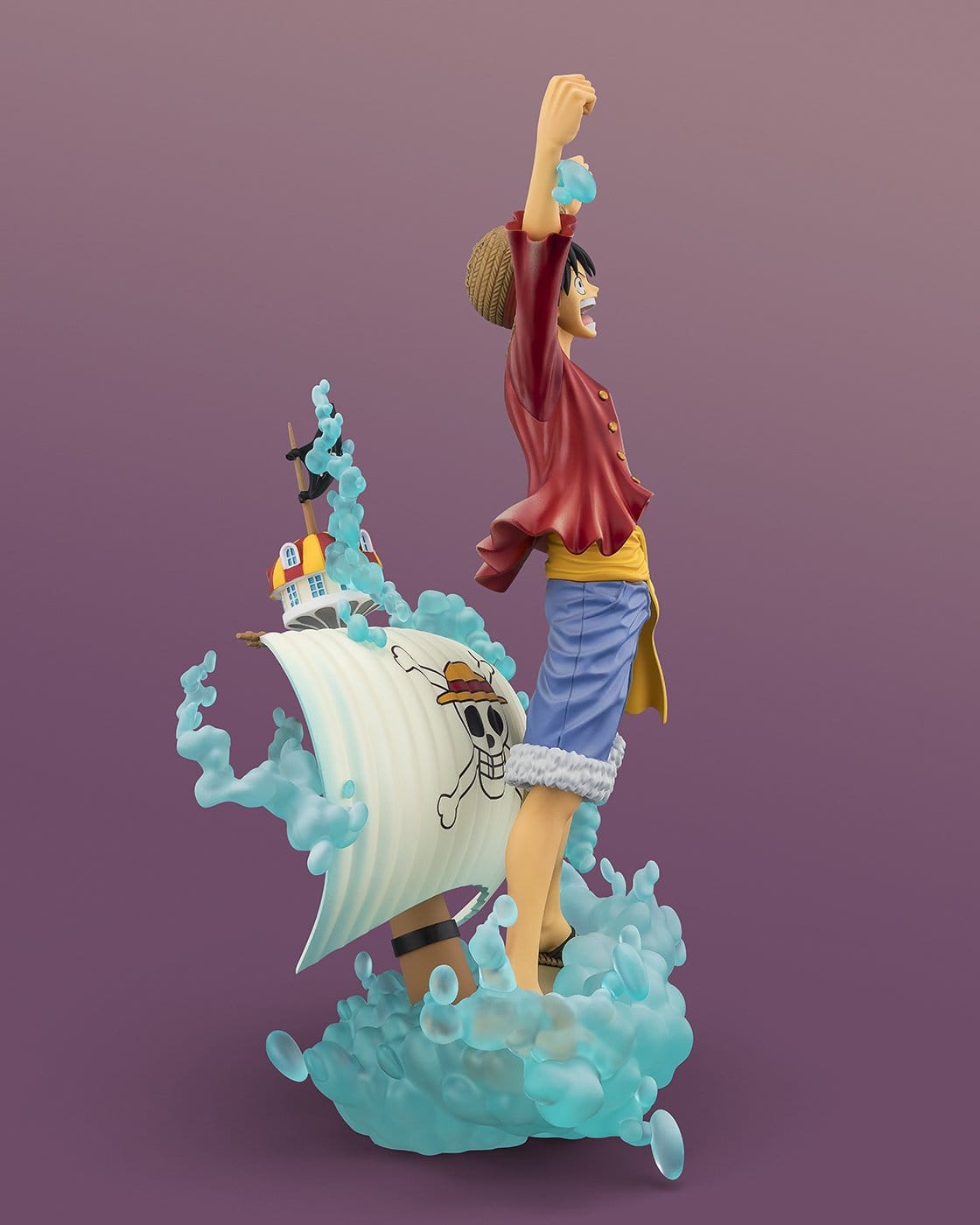 One Piece - Monkey D. Ruffy - Setting out for the New World - STARTune FiguartsZero Figur (Bandai)
