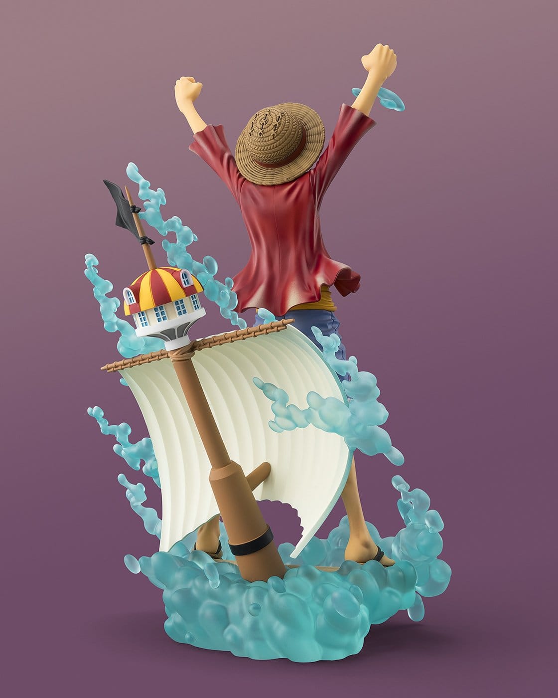 One Piece - Monkey D. Ruffy - Setting out for the New World - STARTune FiguartsZero Figur (Bandai)