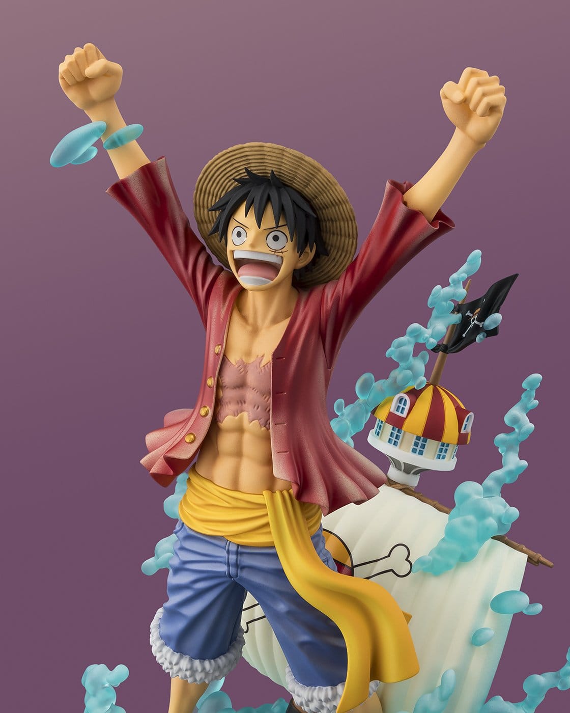 One Piece - Monkey D. Ruffy - Setting out for the New World - STARTune FiguartsZero Figur (Bandai)
