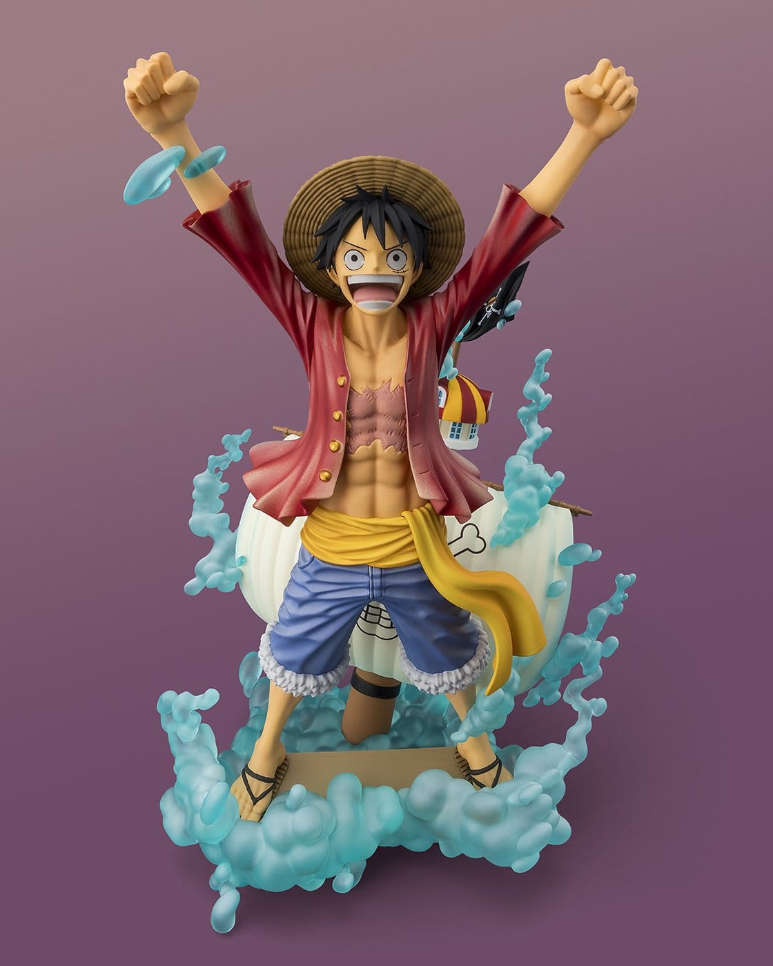 One Piece - Monkey D. Ruffy - Setting out for the New World - STARTune FiguartsZero Figur (Bandai)
