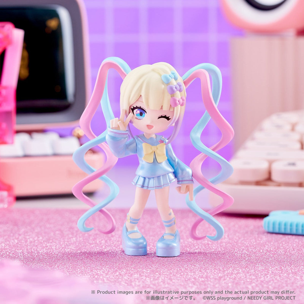Needy Girl Overdose - PalVerse Mini Figuren Blind Box Display (6 Figuren) (Bushiroad)