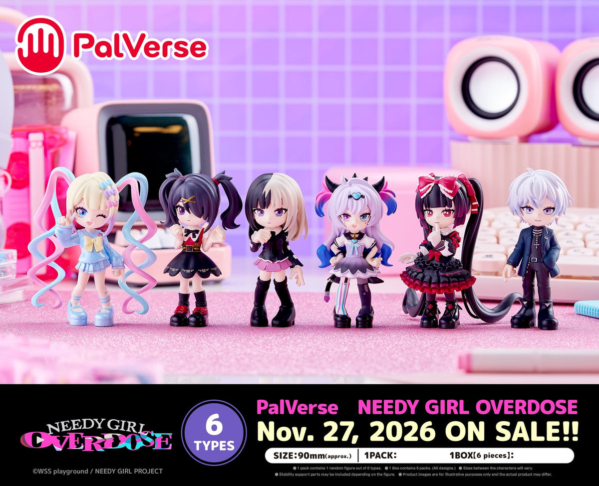 Needy Girl Overdose - PalVerse Mini Figuren Blind Box Display (6 Figuren) (Bushiroad)