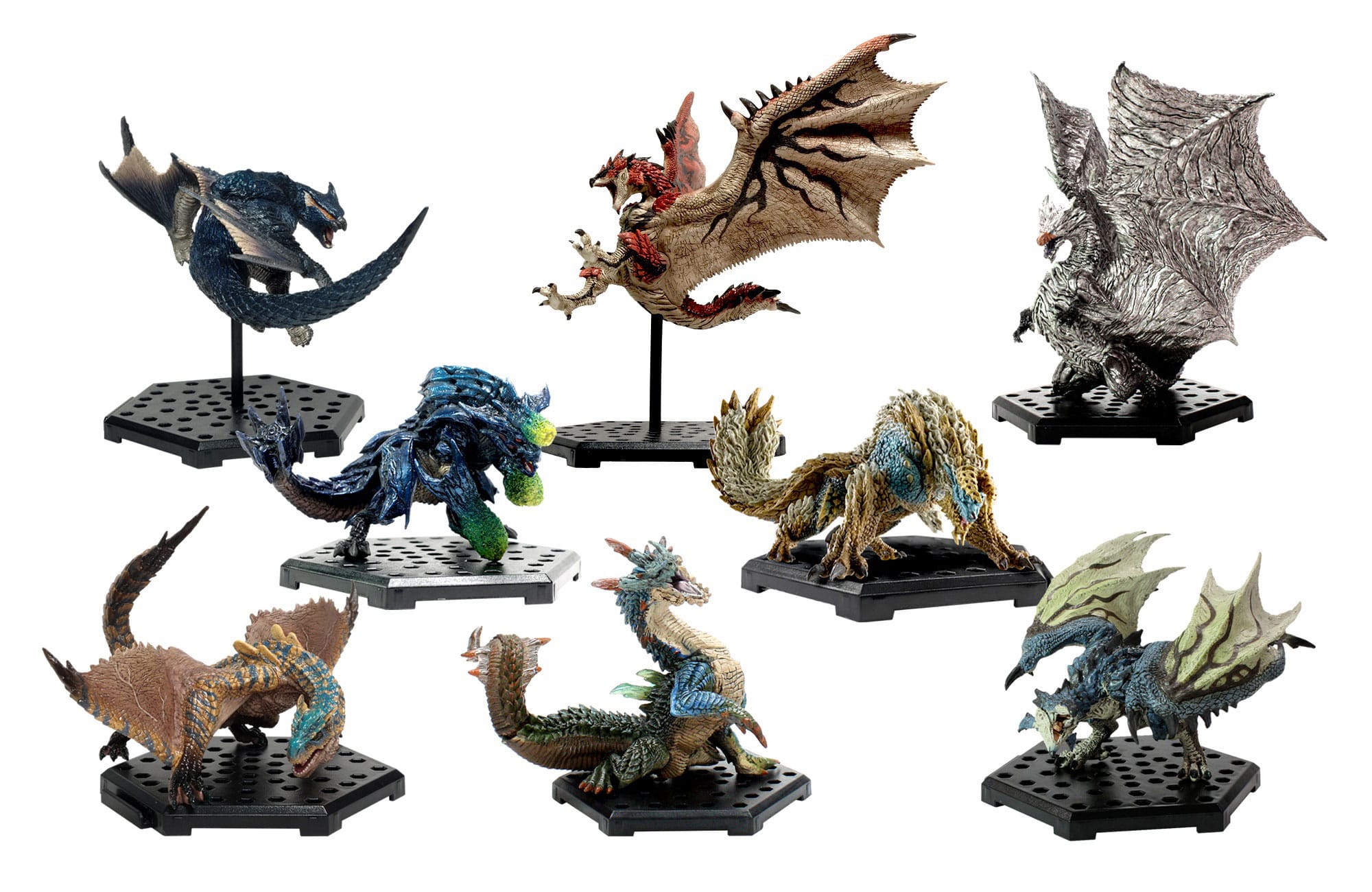 MONSTER HUNTERのフィギア 20体セット Monster Hunter 20th Anniversary Selection Vol. 1 – fictionary world