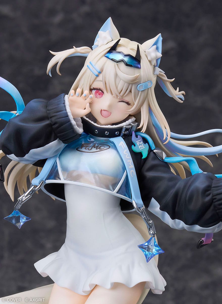 Hololive Advent - Fuwawa Abyssgard - AXGRIT Deluxe Edition Figur 1/7 (Design COCO)