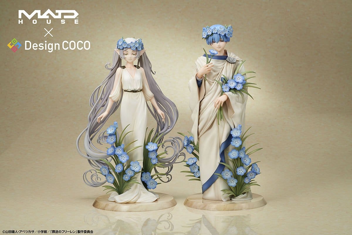 Frieren: Beyond Journey's End - Frieren & Himmel - Art Nouveau Style Figuren 2er-Pack 1/7 (Design COCO)