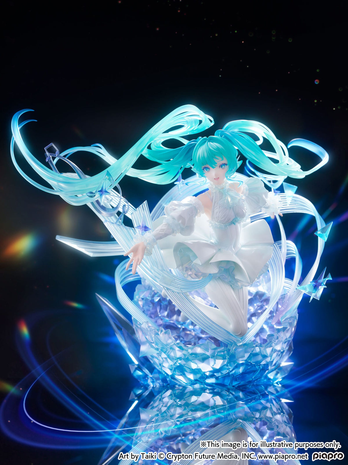 Hatsune Miku - Crystal Dress - figure 1/7 (cyberz)