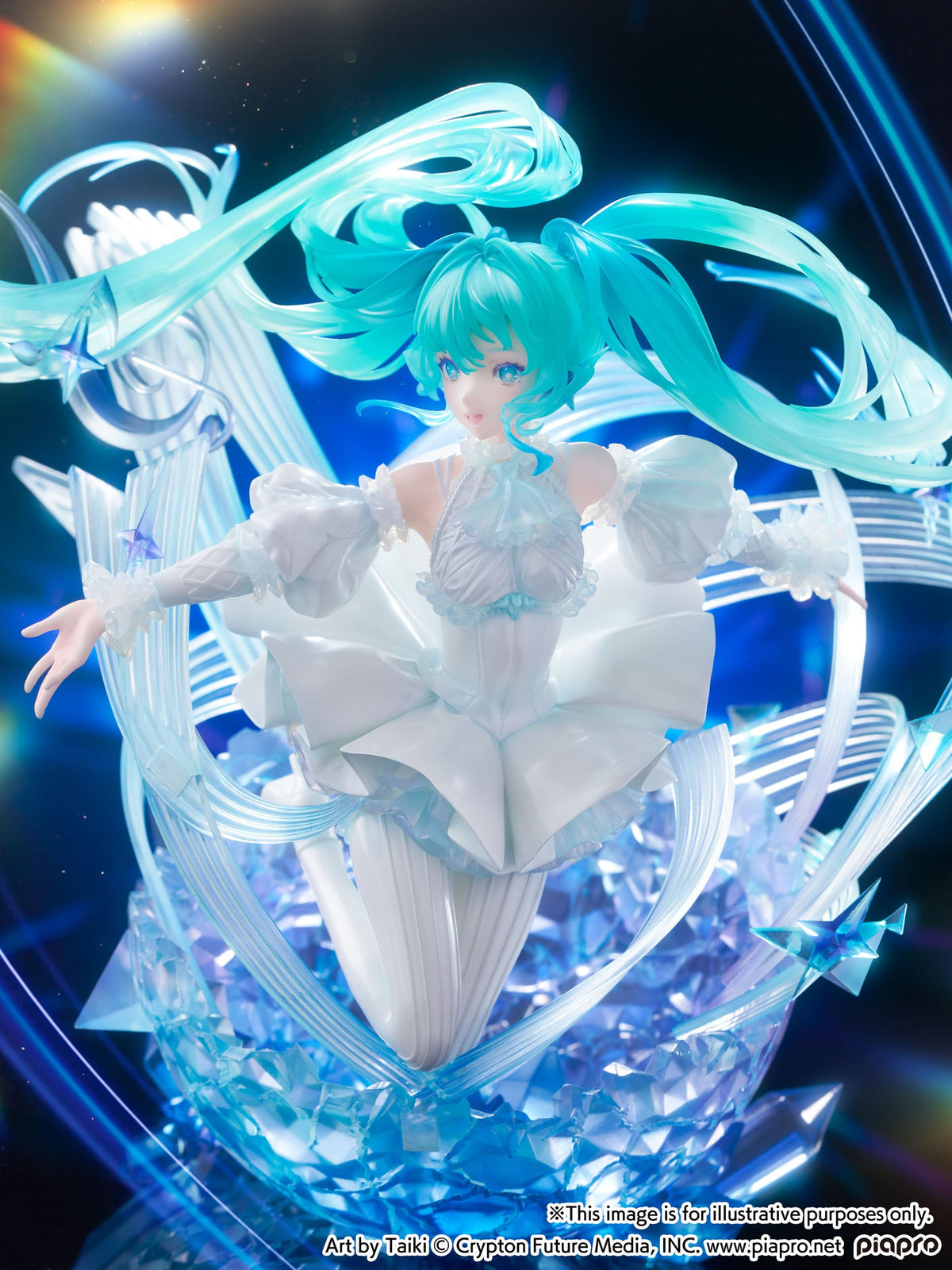 Hatsune Miku - Crystal Dress - figure 1/7 (cyberz)