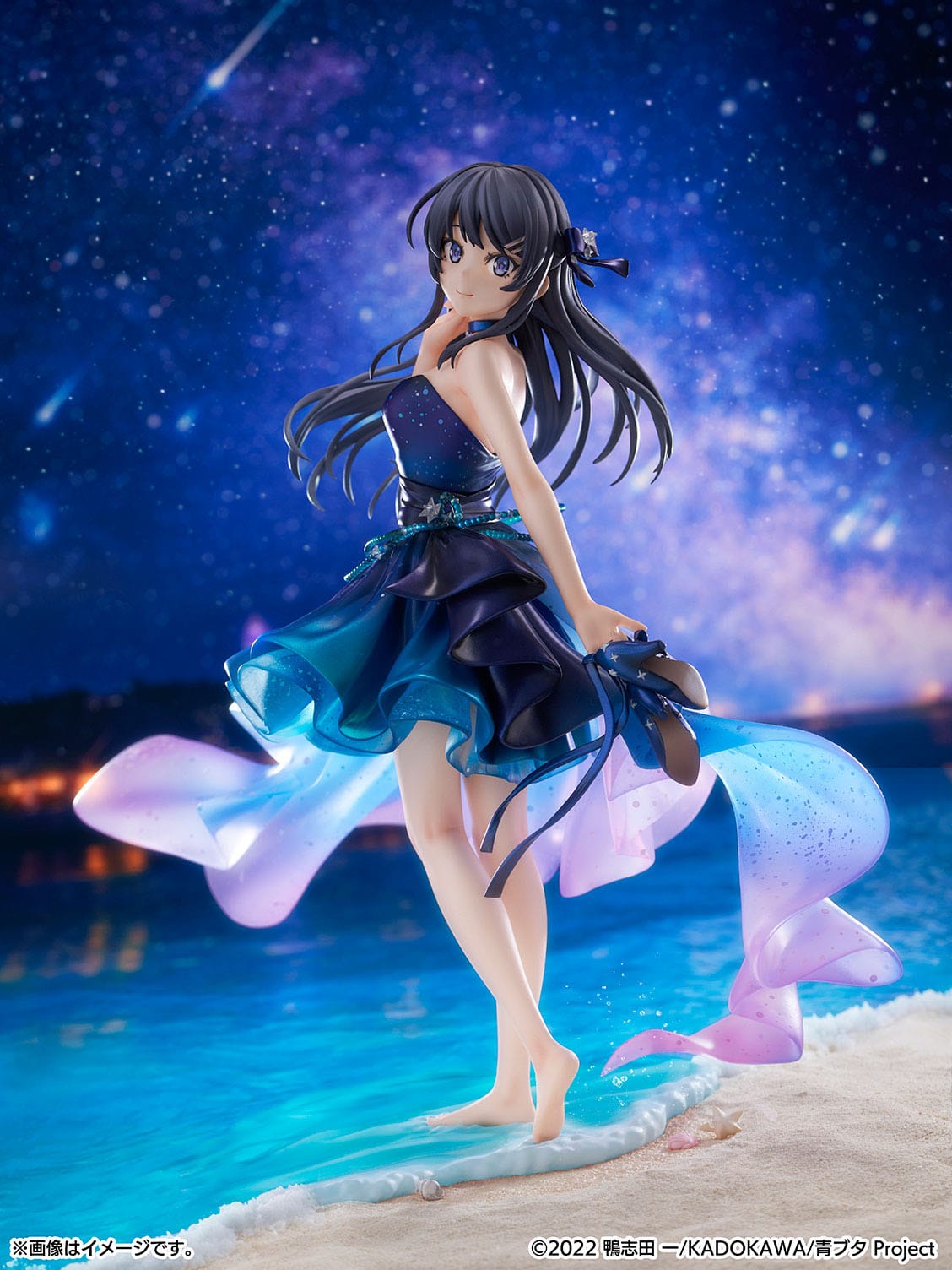 Rascal does not dream of bunny girl senpai - May Sakurajima - Starry Night Sky figure 1/7 (cyberz)