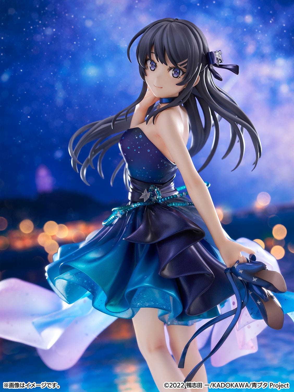 Rascal does not dream of bunny girl senpai - May Sakurajima - Starry Night Sky figure 1/7 (cyberz)