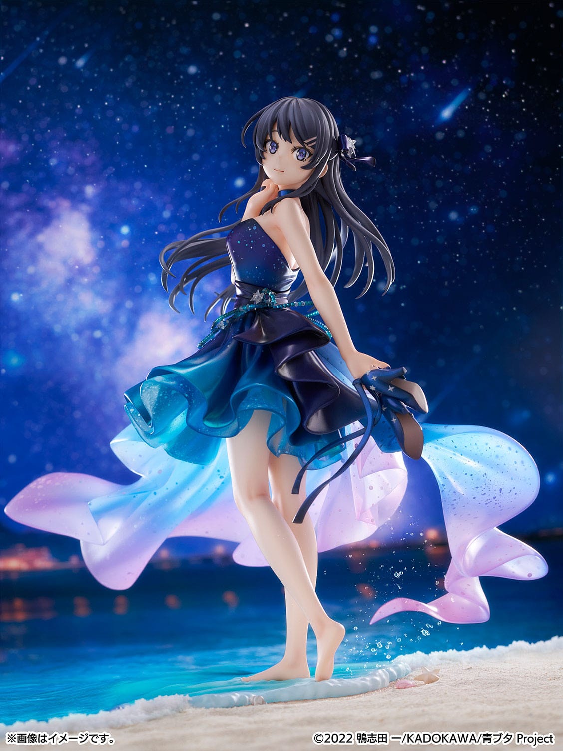 Rascal does not dream of bunny girl senpai - May Sakurajima - Starry Night Sky figure 1/7 (cyberz)