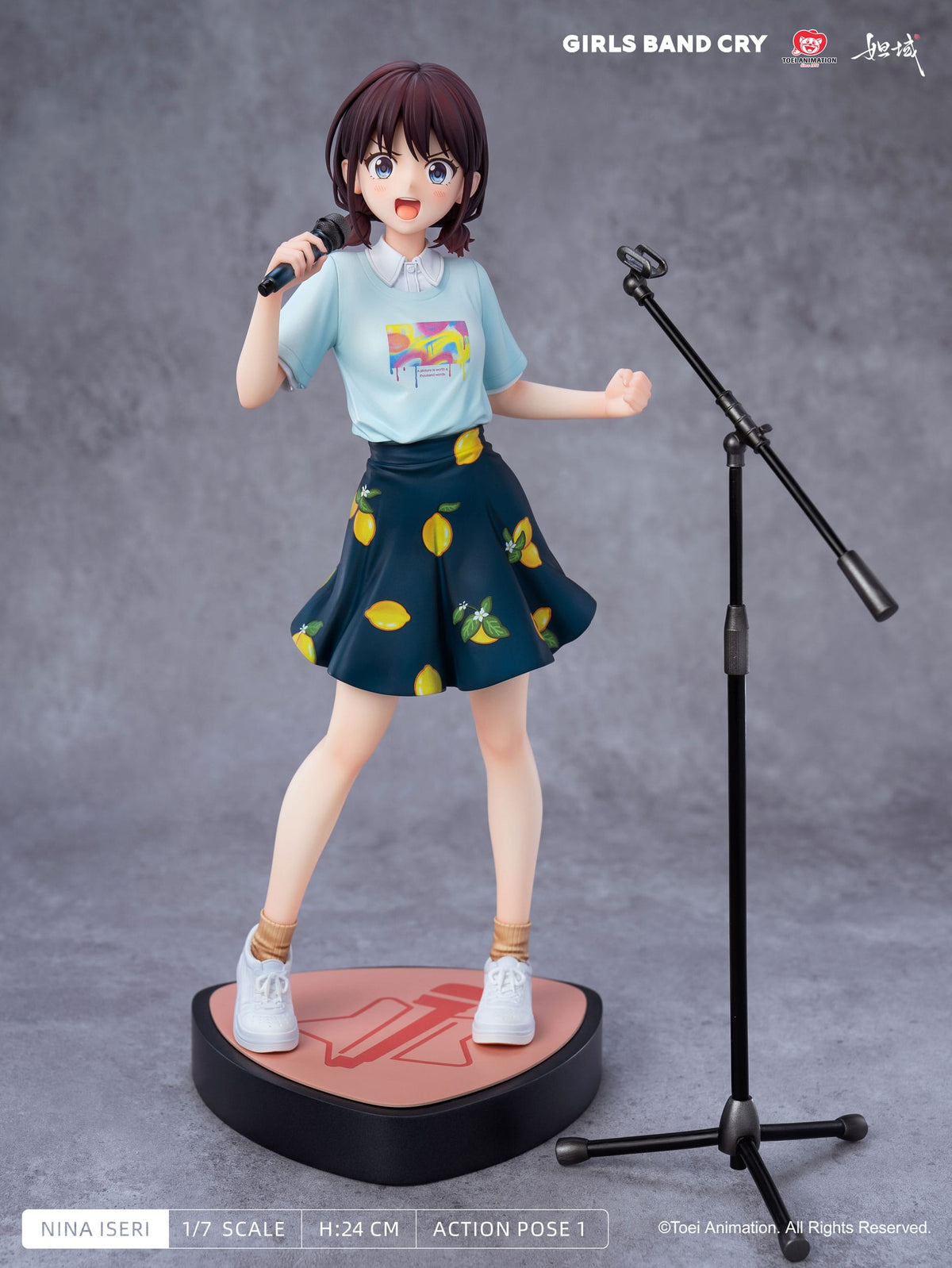 Girls Band Cry - Nina Iseri - Figur 1/7 (Jimei Palace)