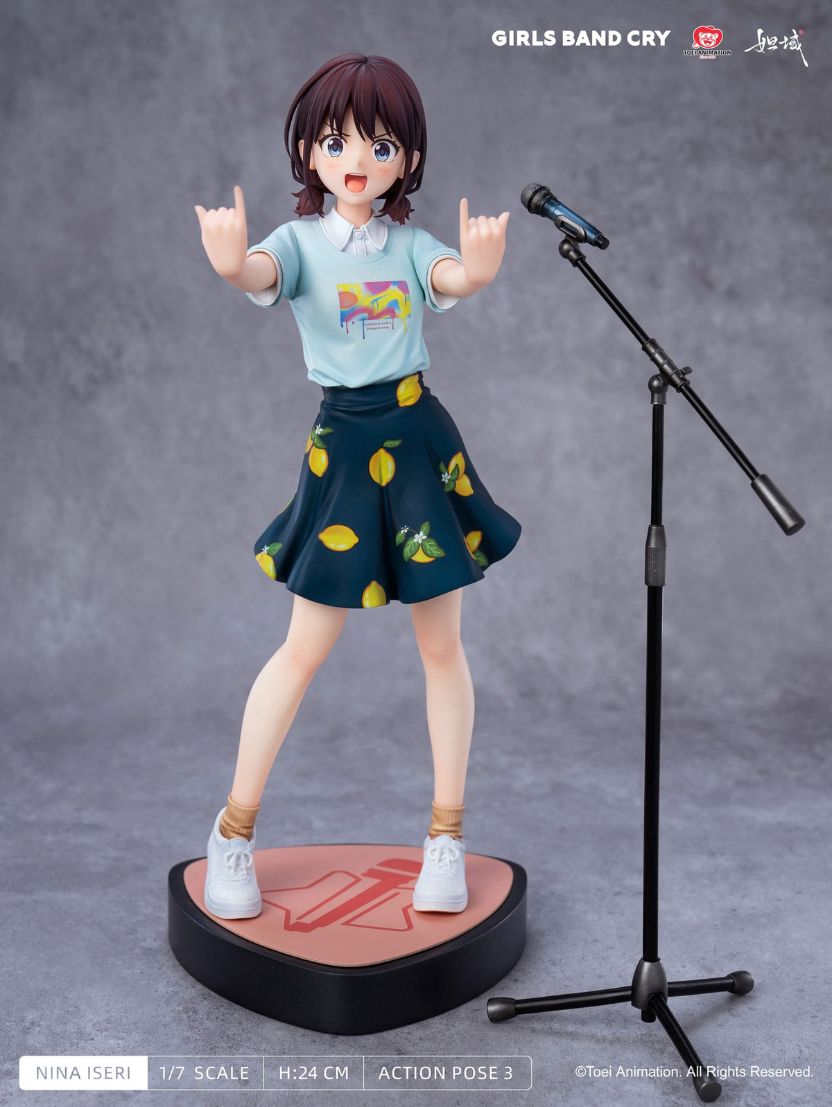 Girls Band Cry - Nina Iseri - Figur 1/7 (Jimei Palace)