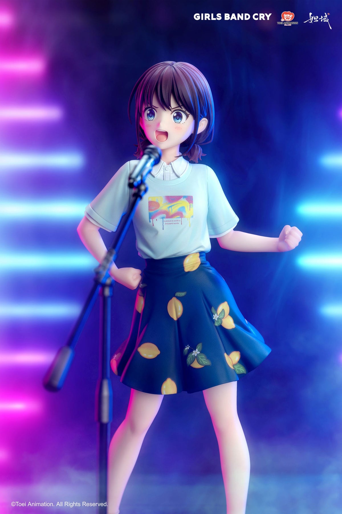 Girls Band Cry - Nina Iseri - Figur 1/7 (Jimei Palace)