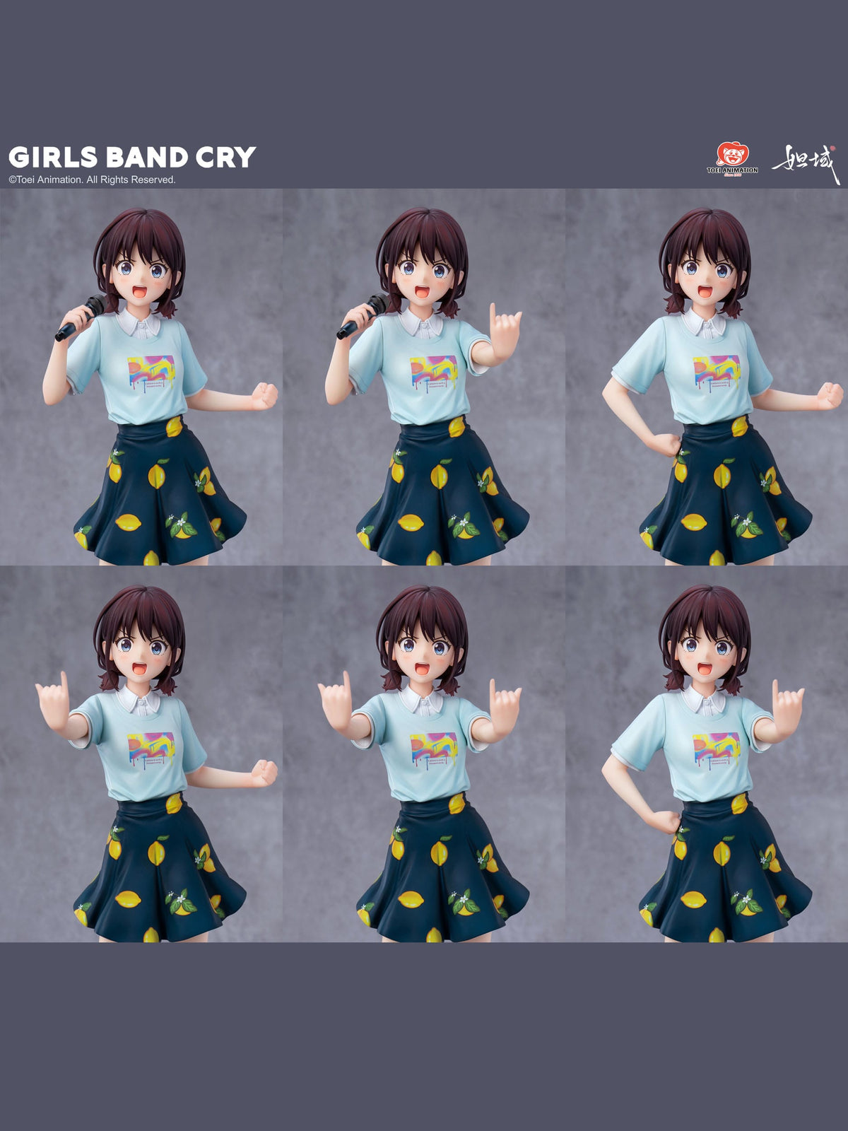 Girls Band Cry - Nina Iseri - Figur 1/7 (Jimei Palace)