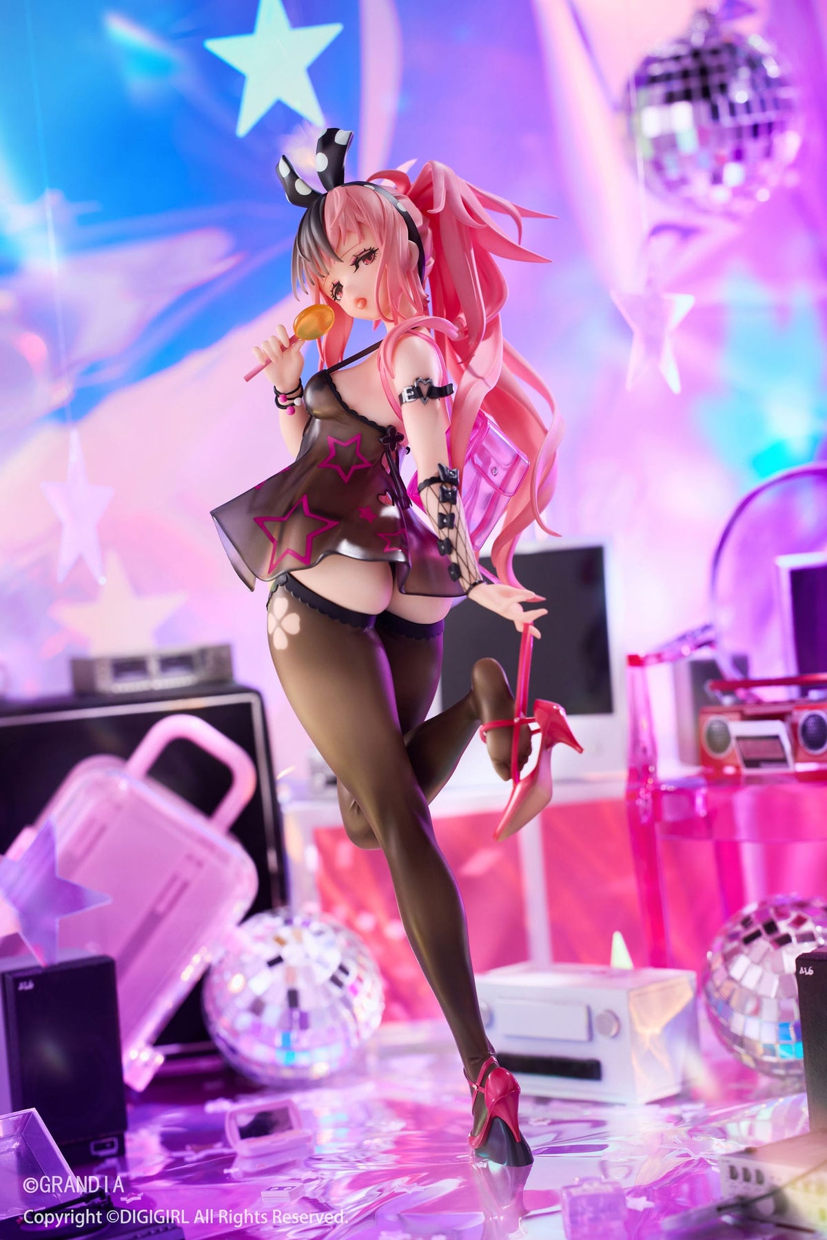 Original character - High Heel & Lollipop - Illustration by Grandia Yuan - figure 1/6 (Digigirl)