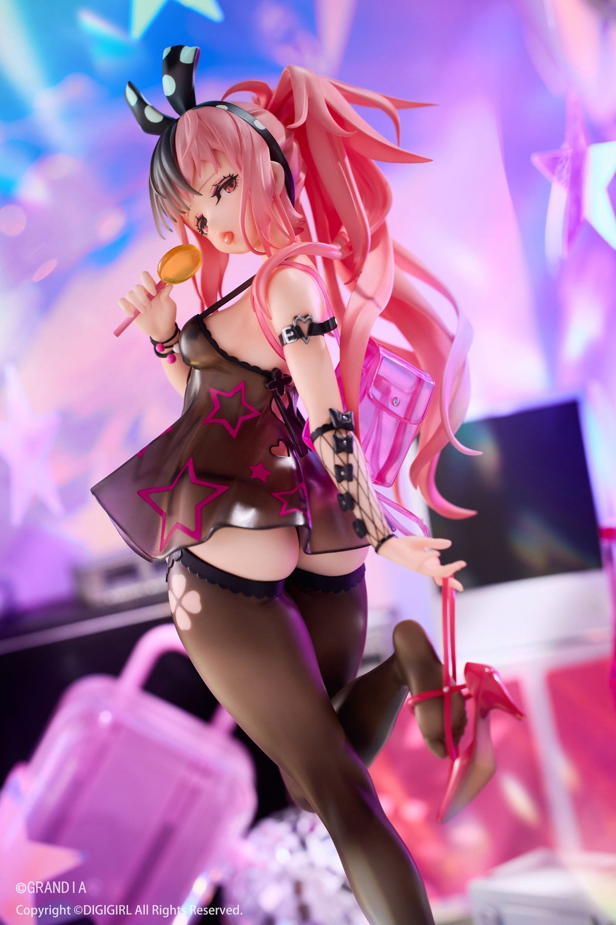 Original character - High Heel & Lollipop - Illustration by Grandia Yuan - figure 1/6 (Digigirl)