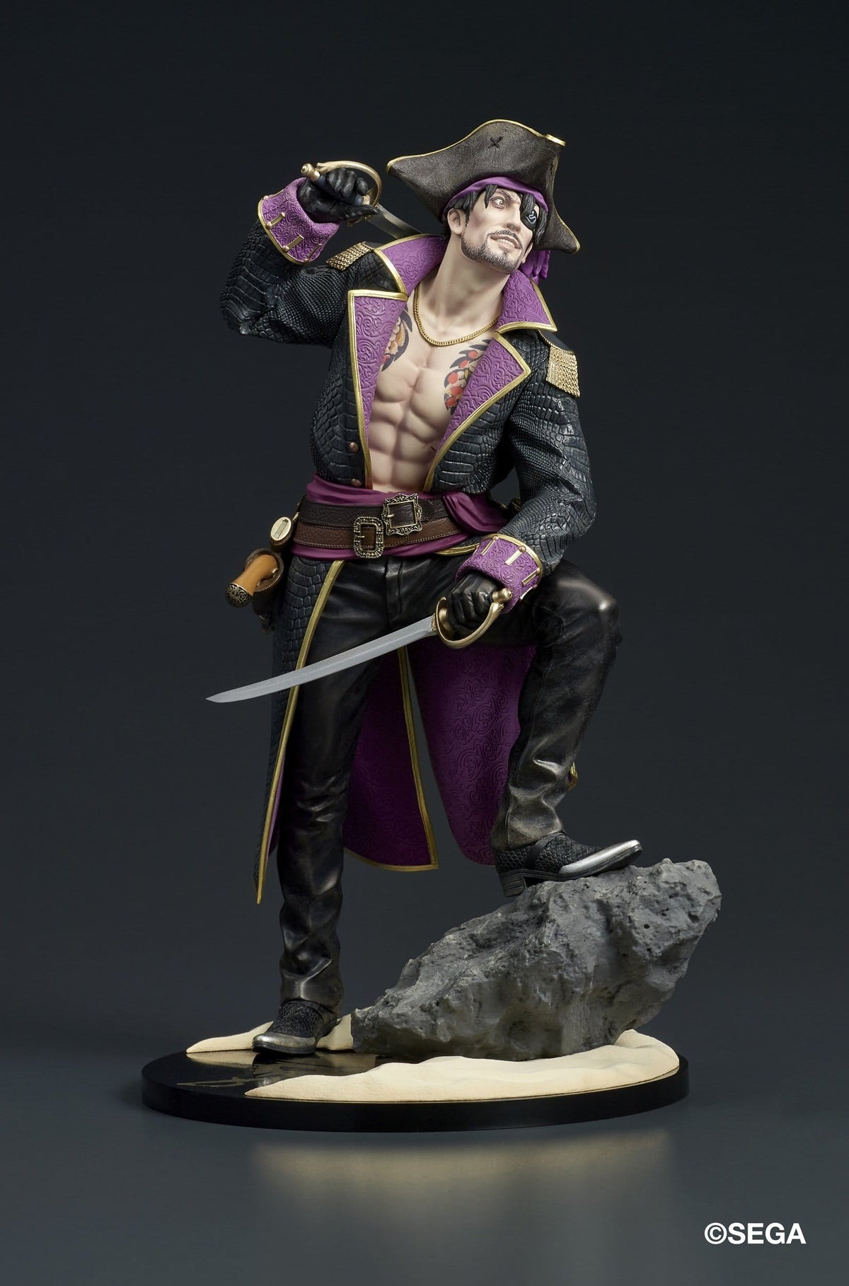 Like a Dragon: Pirate Yakuza in Hawaii - Captain Majima (Goro Majima) - Digsta Figur (Digism)