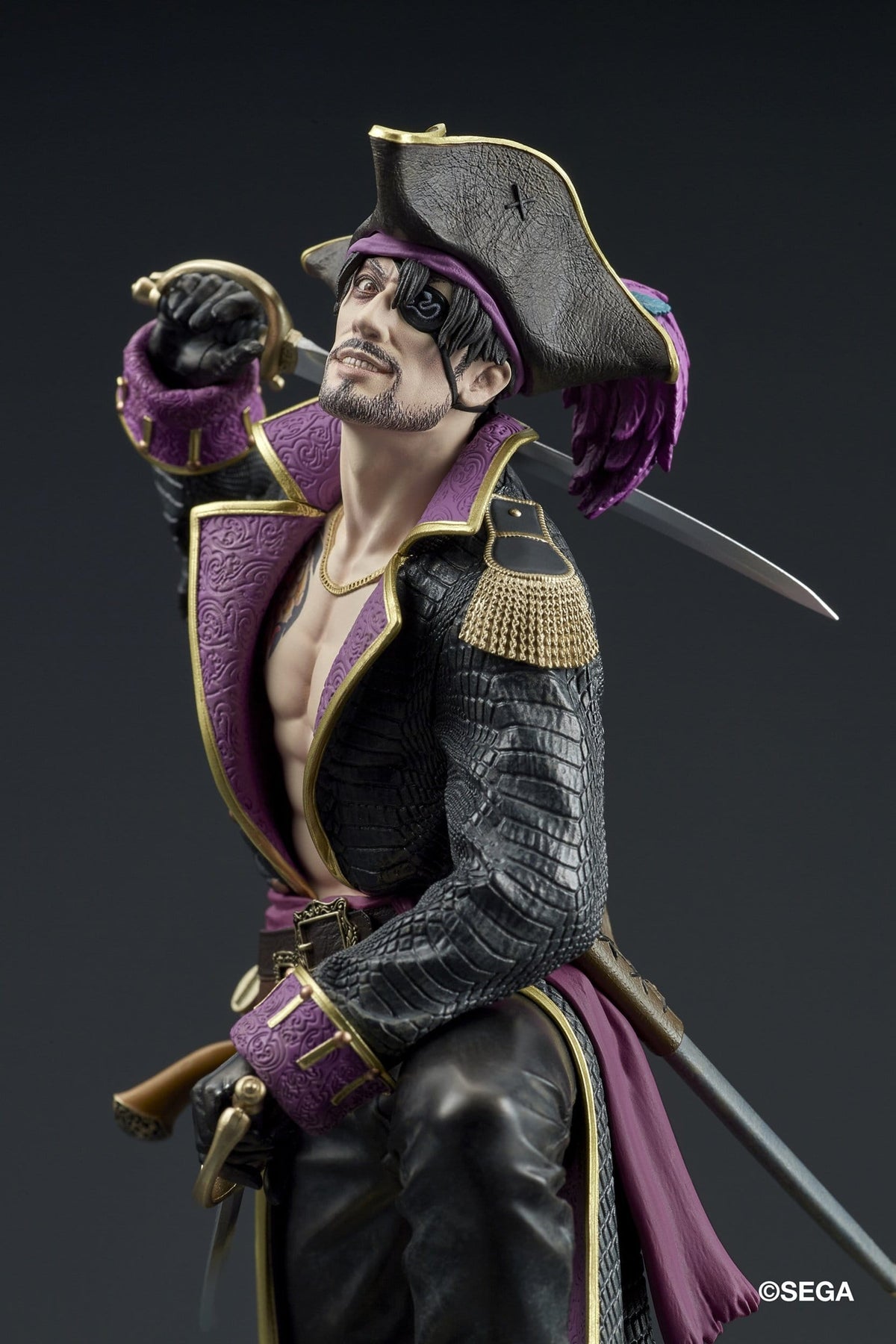 Like a Dragon: Pirate Yakuza in Hawaii - Captain Majima (Goro Majima) - Digsta Figur (Digism)