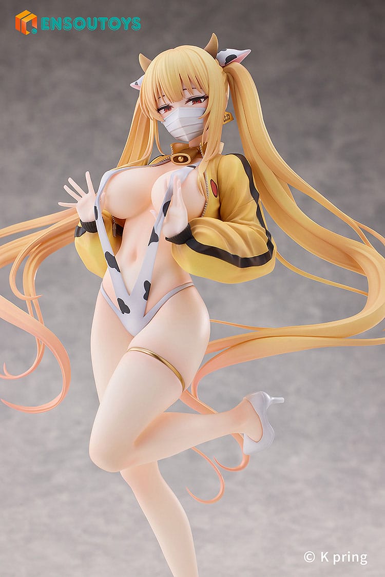 Original Character - Sayuri - Dairy Cow figurine (Ensoutoys)