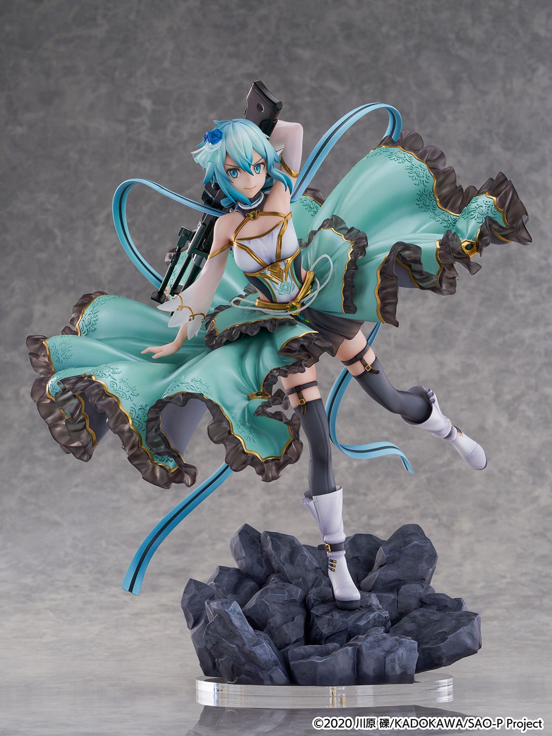 SAO Sinon Crystal Dress Shibuya Scramble figure – fictionary world