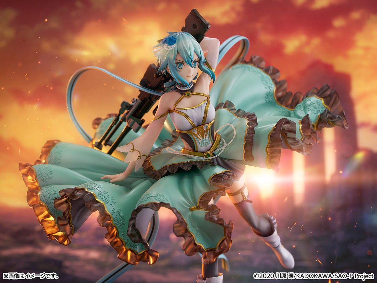 Sword Art Online - Sinon - Crystal Dress - Shibuya Scramble figure 1/7 (eStream)