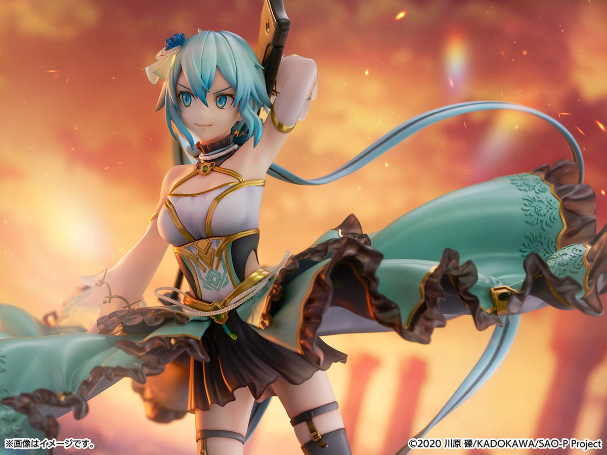 Sword Art Online - Sinon - Crystal Dress - Shibuya Scramble figure 1/7 (eStream)