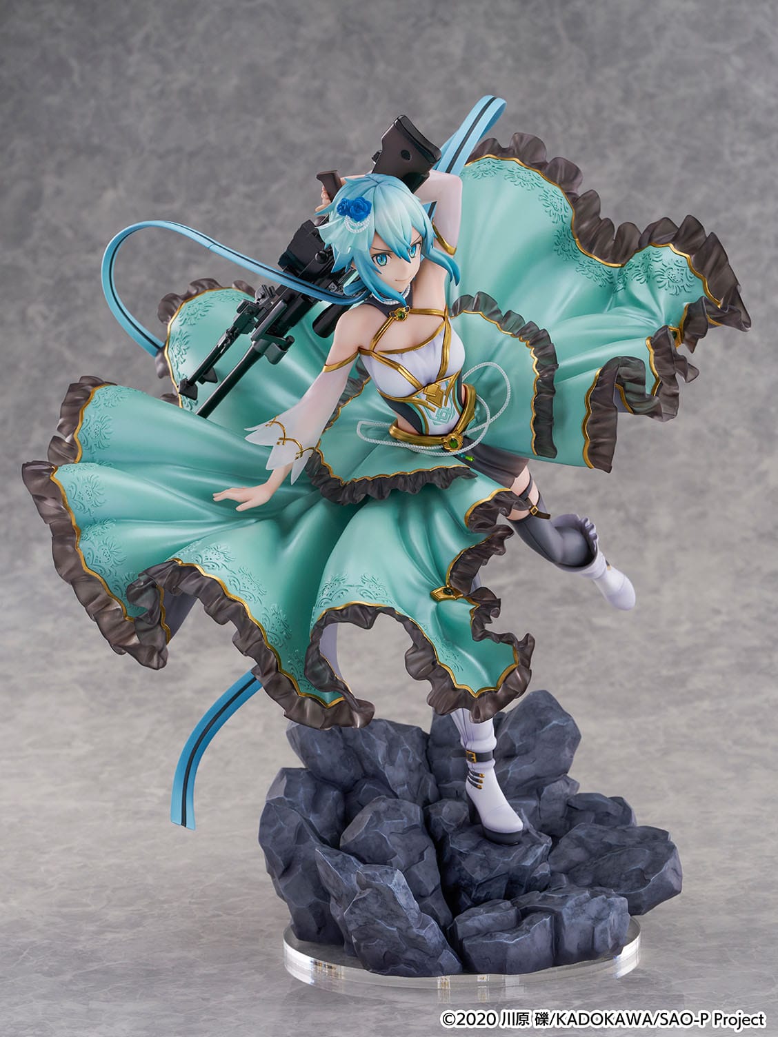 Sword Art Online - Sinon - Crystal Dress - Shibuya Scramble figure 1/7 (eStream)