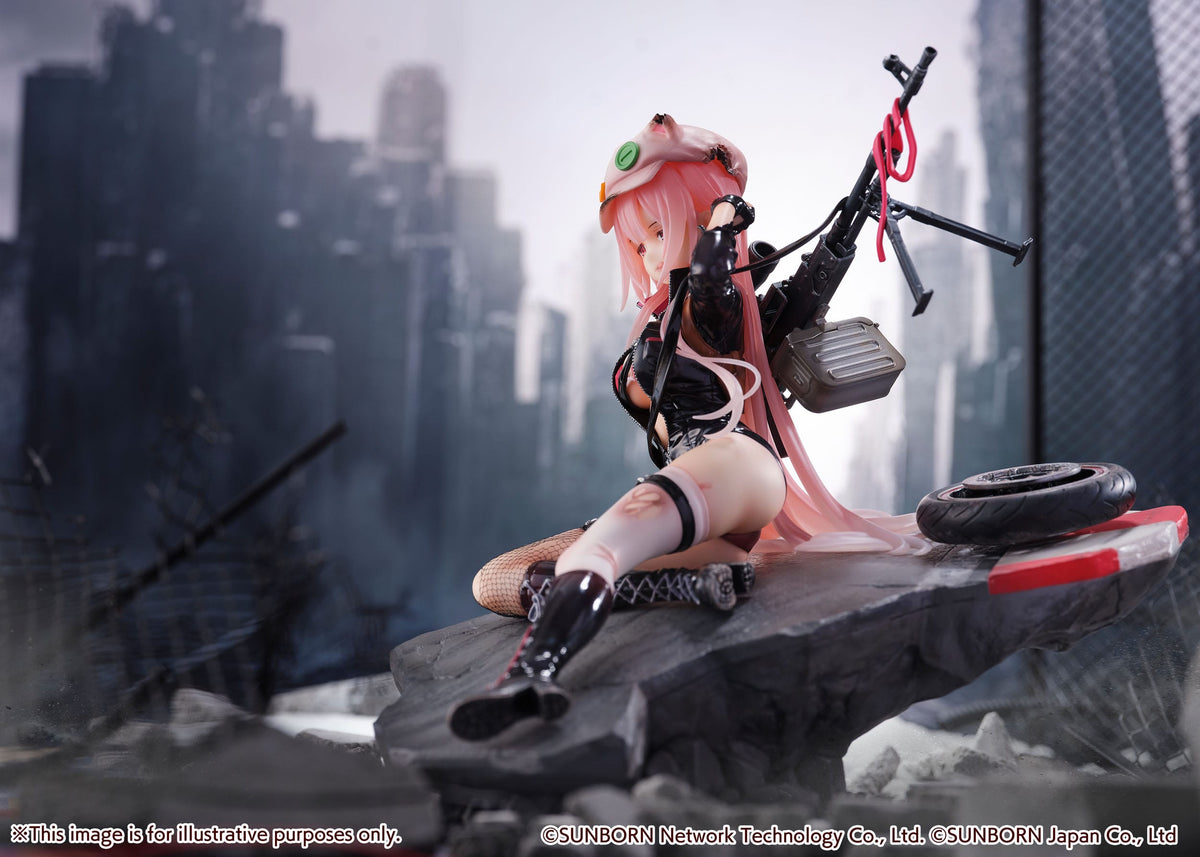 Prima linea femminile - UKM-2000 Gale Lightning - Scramble Shibuya ferito figura 1/7 (eStream)