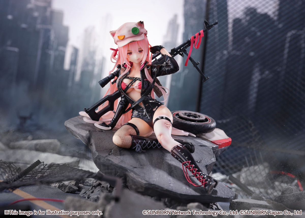 Prima linea femminile - UKM-2000 Gale Lightning - Scramble Shibuya ferito figura 1/7 (eStream)