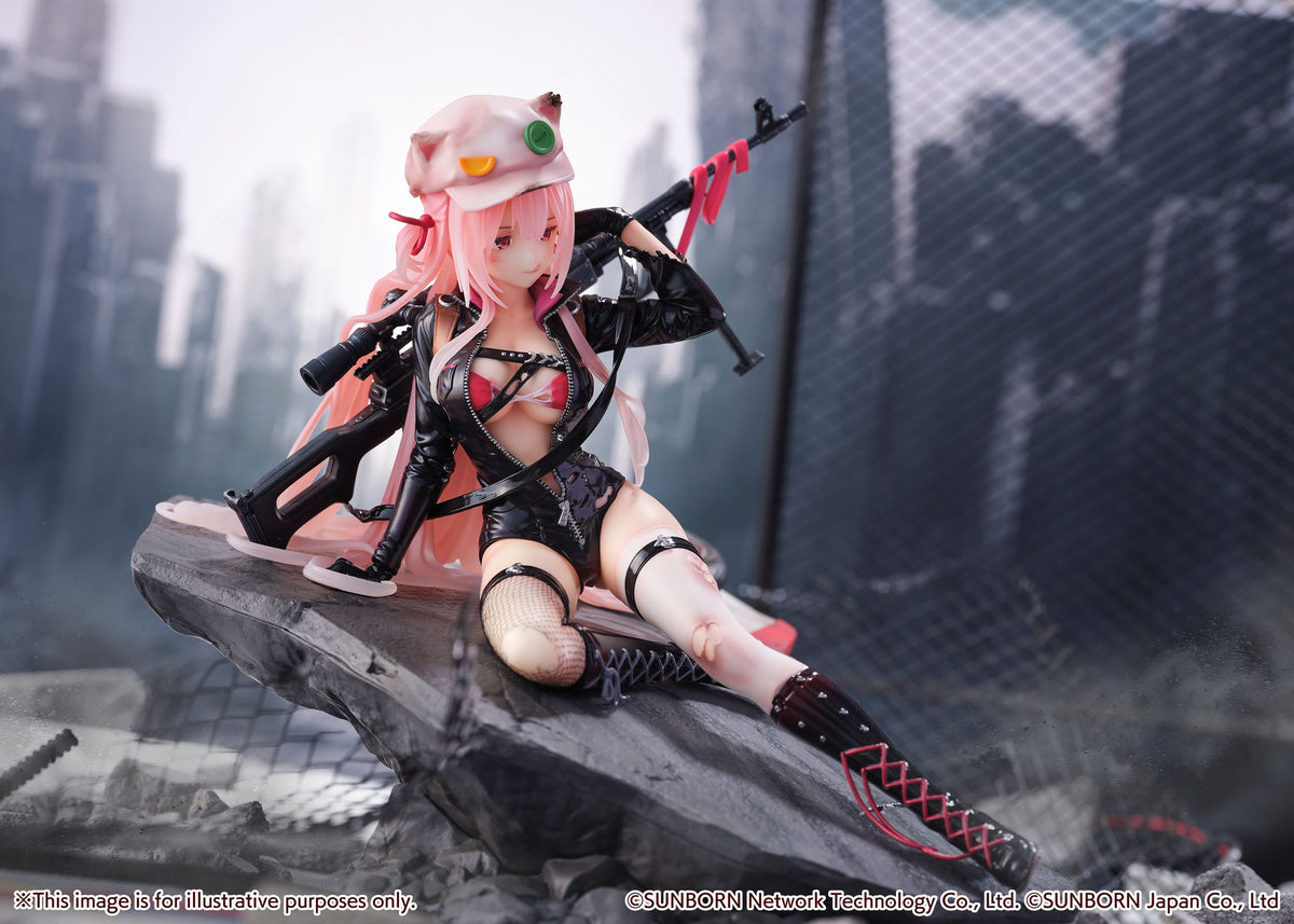 Prima linea femminile - UKM-2000 Gale Lightning - Scramble Shibuya ferito figura 1/7 (eStream)