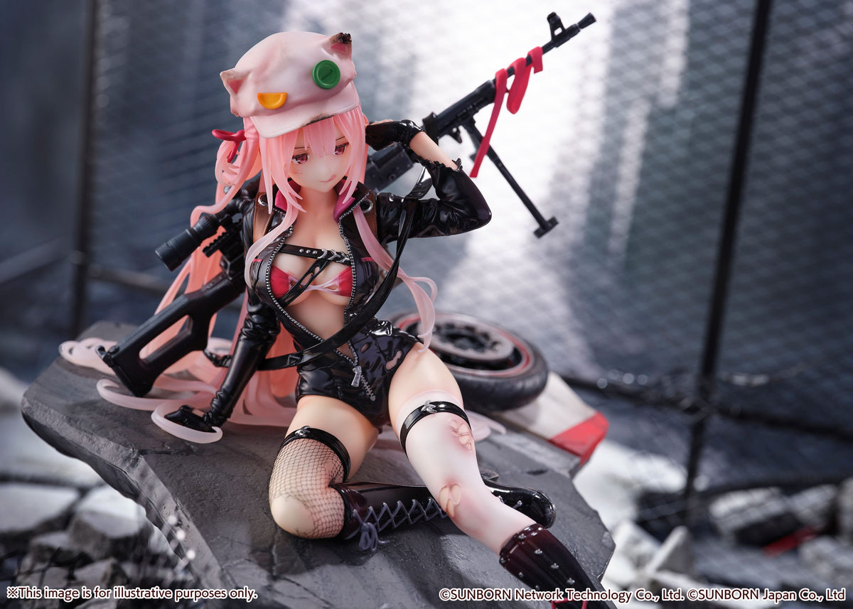 Prima linea femminile - UKM-2000 Gale Lightning - Scramble Shibuya ferito figura 1/7 (eStream)