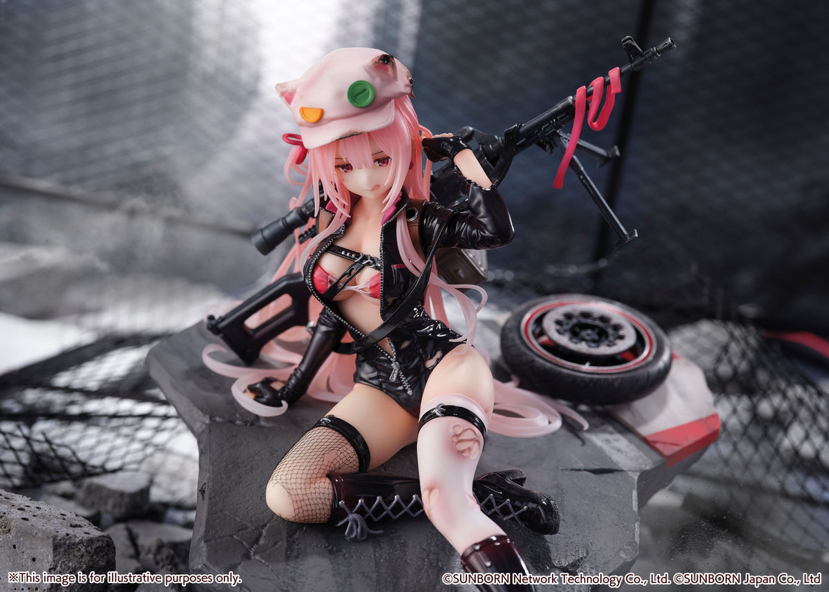 Prima linea femminile - UKM-2000 Gale Lightning - Scramble Shibuya ferito figura 1/7 (eStream)