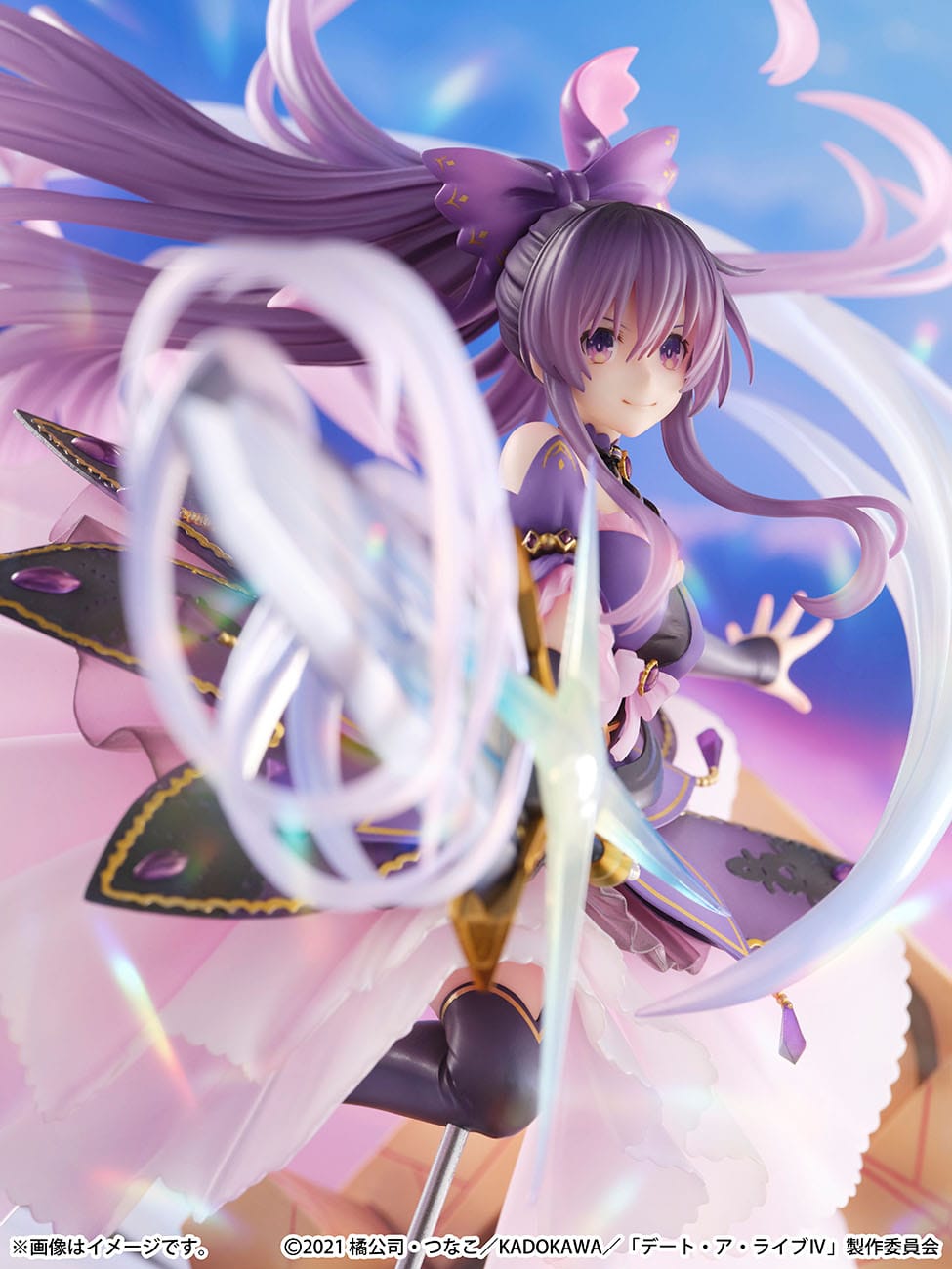 Date A Live IV - Tohka Yatogami - Princess Amethyst Dress Shibuya Scramble Figuur 1/6 (eStream)