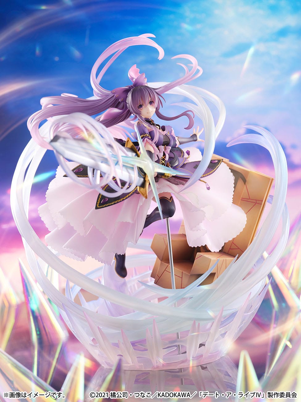 Date A Live IV - Tohka Yatogami - Princess Amethyst Dress Shibuya Scramble figura 1/6 (eStream)