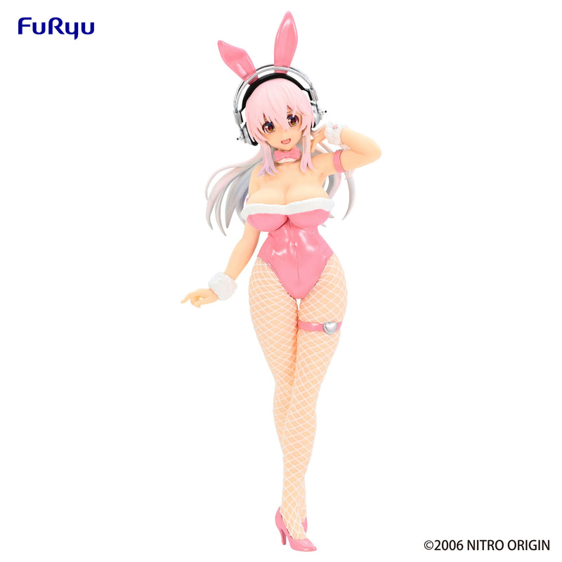 Super Sonico - Super Sonico - BiCute Bunnies Pink Ver. Figur (Furyu)