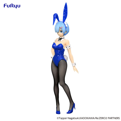 Re:Zero - Rem - BiCute Bunnies Figur Blue Color Ver. (Furyu)
