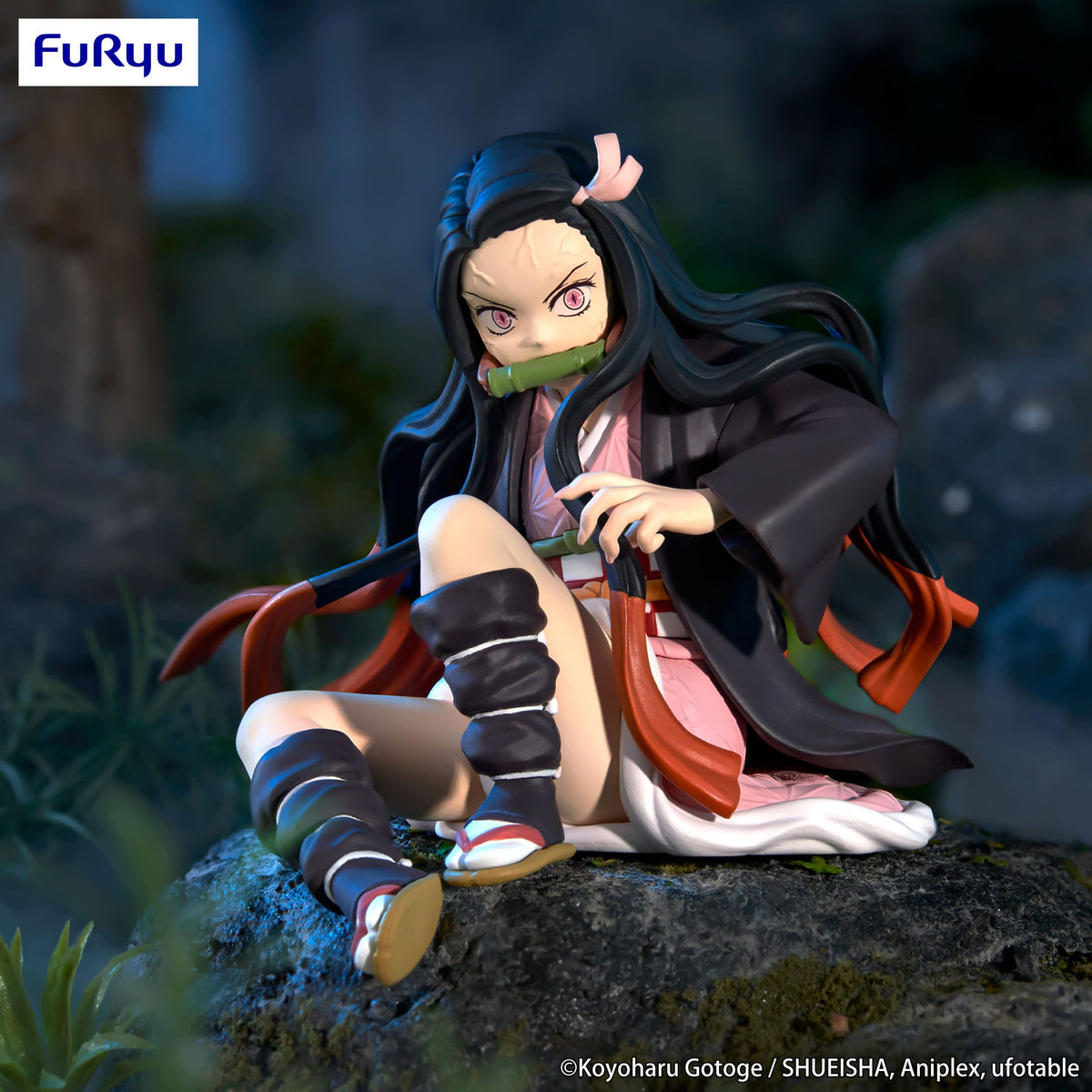 Demon Slayer - Nezuko Kamado - Tapón de fideos figura (Furyu)