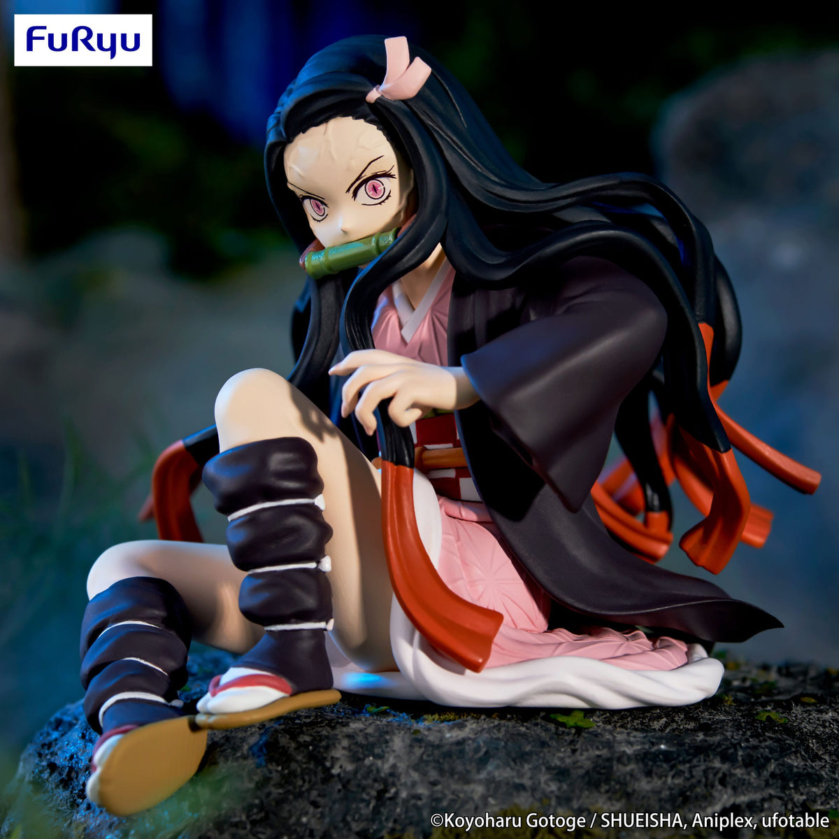 Demon Slayer - Nezuko Kamado - Bouchon à nouilles figurine (Furyu)